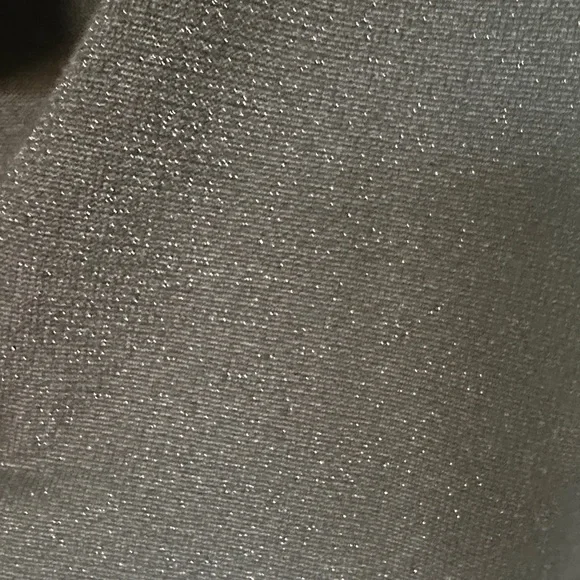 Lilly Pulitzer Black Open-Front Subtle Black Metallic Cardigan NWT - Picture 5 of 7